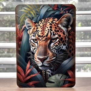 Vibrant Leopard Handmade Greeting Card
